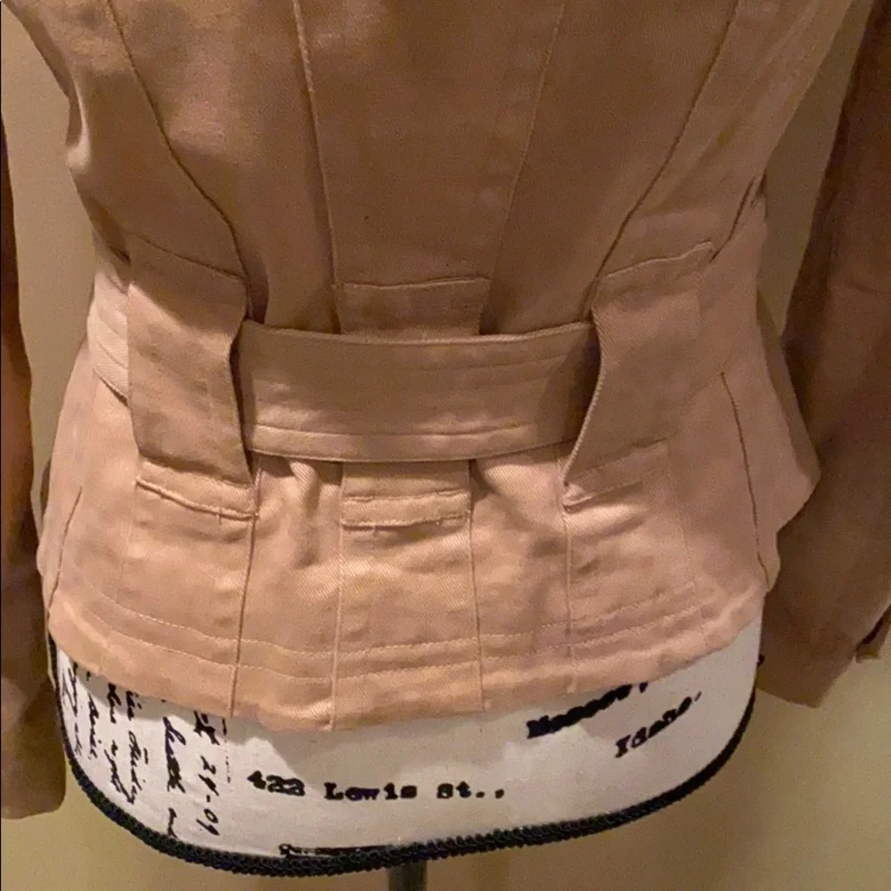 Cache tan blazer jacket 4‎
